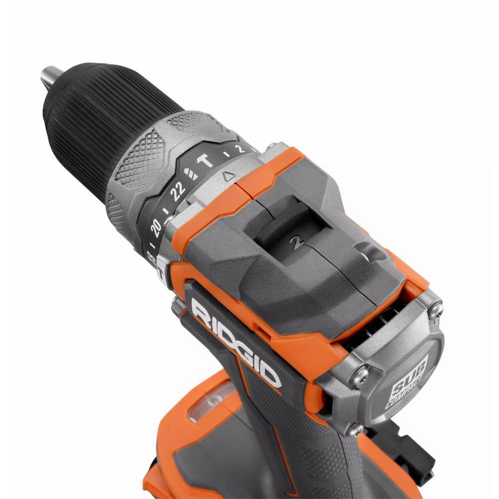 RIDGID 18V SubCompact Brushless 1/2 In. Hammer Drill/Driver (Tool Only)