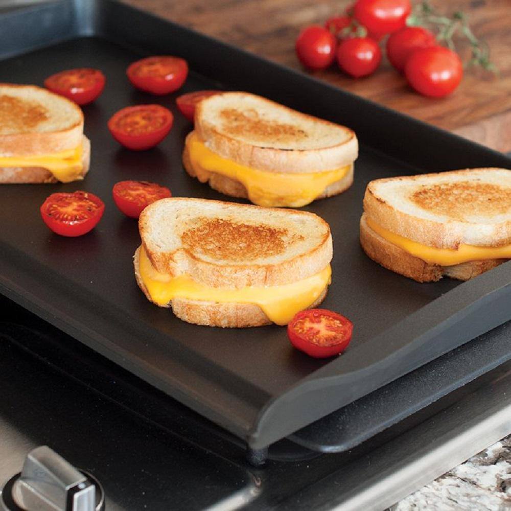 Nordic Ware Aluminum Grill Griddle with Backsplash