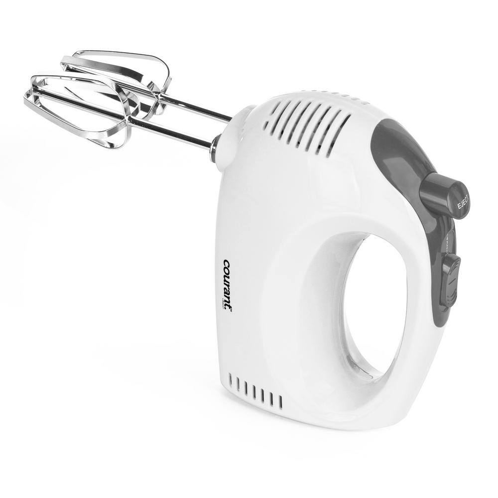 Courant 150-Watt 5-Speed Hand Mixer - White