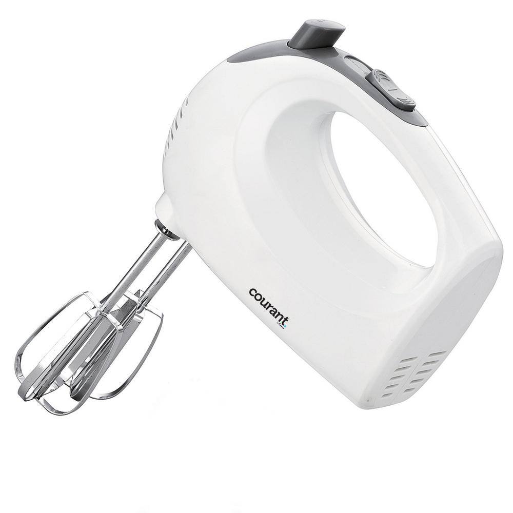 Courant 150-Watt 5-Speed Hand Mixer - White