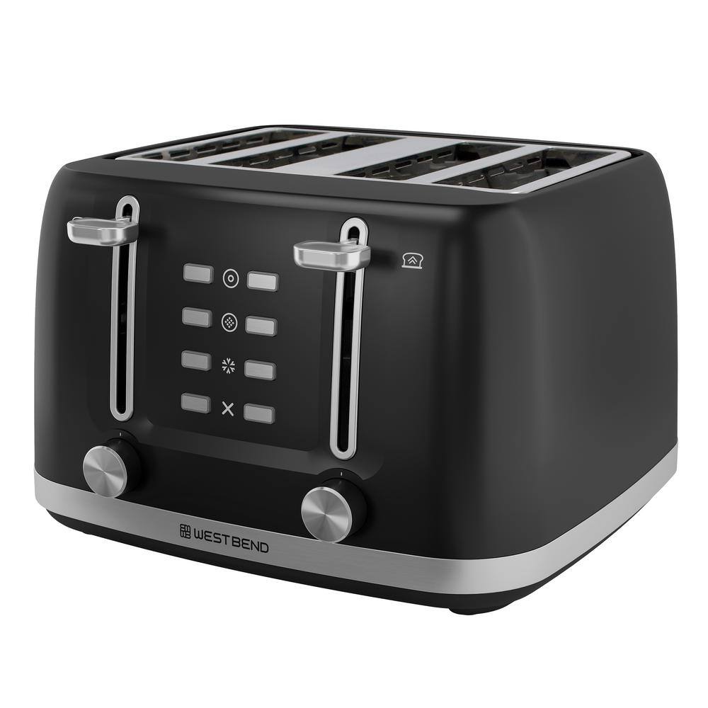 West Bend 4-Slice Toaster, in Black