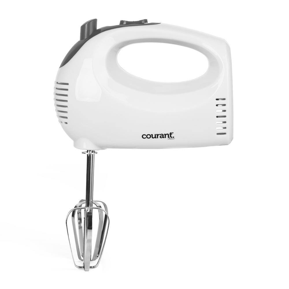 Courant 150-Watt 5-Speed Hand Mixer - White