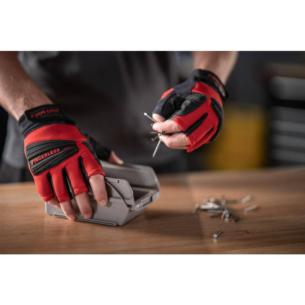 FIRM GRIP Large Pro Fingerless Glove