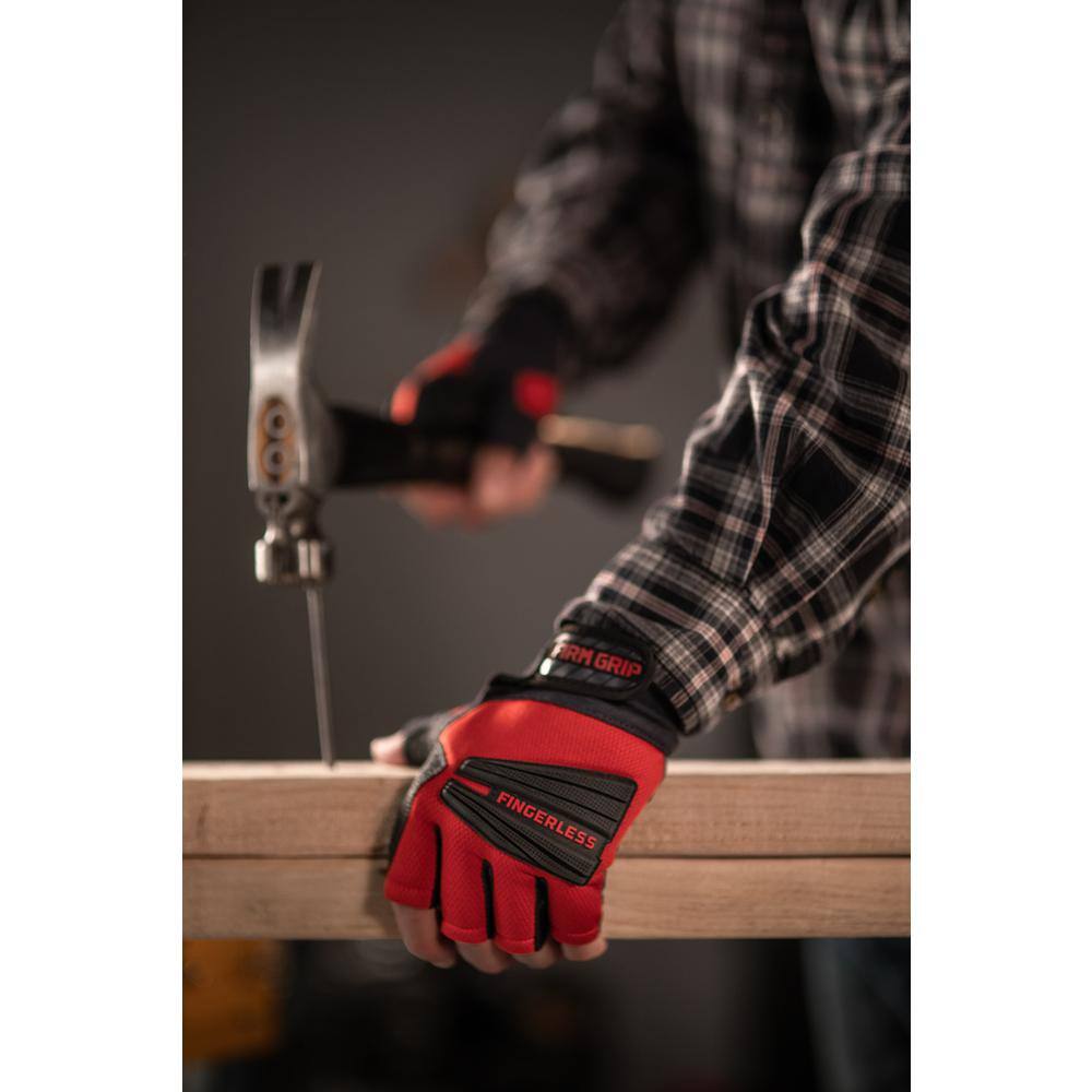 FIRM GRIP Large Pro Fingerless Glove