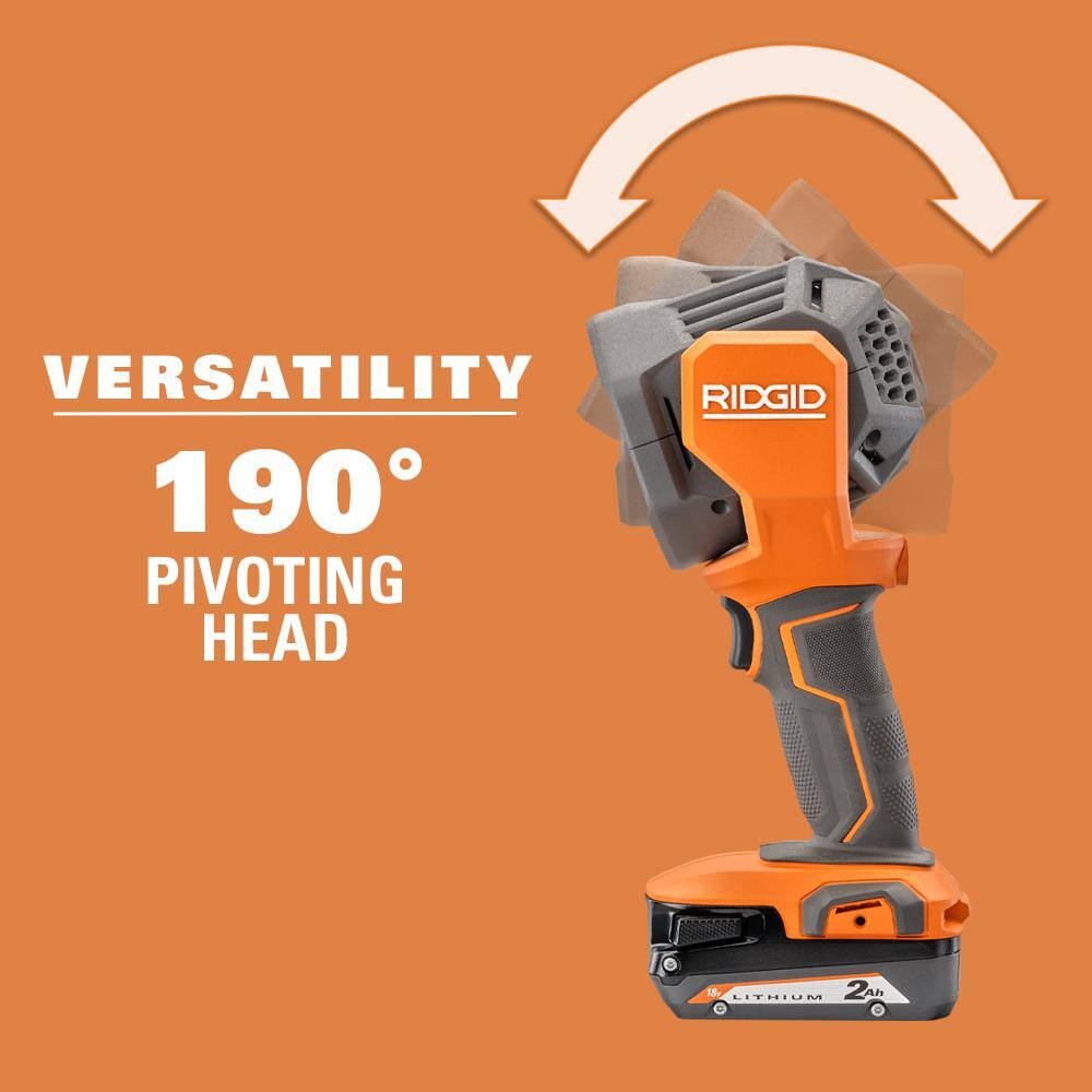 RIDGID 18V Cordless LED Spotlight (Tool Only)