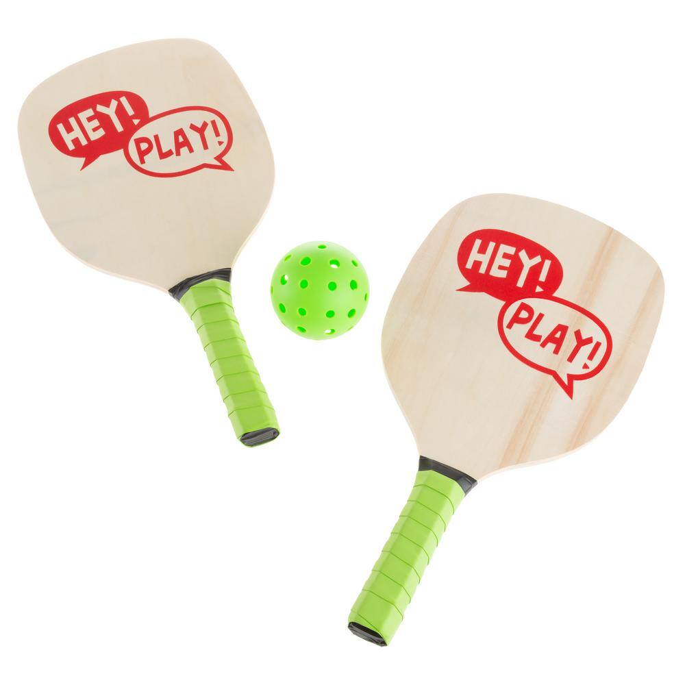 Hey! Play! Paddle Ball Game Set