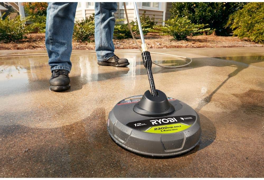 RYOBI 12 in. 2,300 PSI Electric Pressure Washers Surface Cleaner