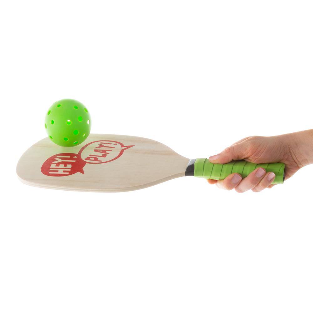 Hey! Play! Paddle Ball Game Set