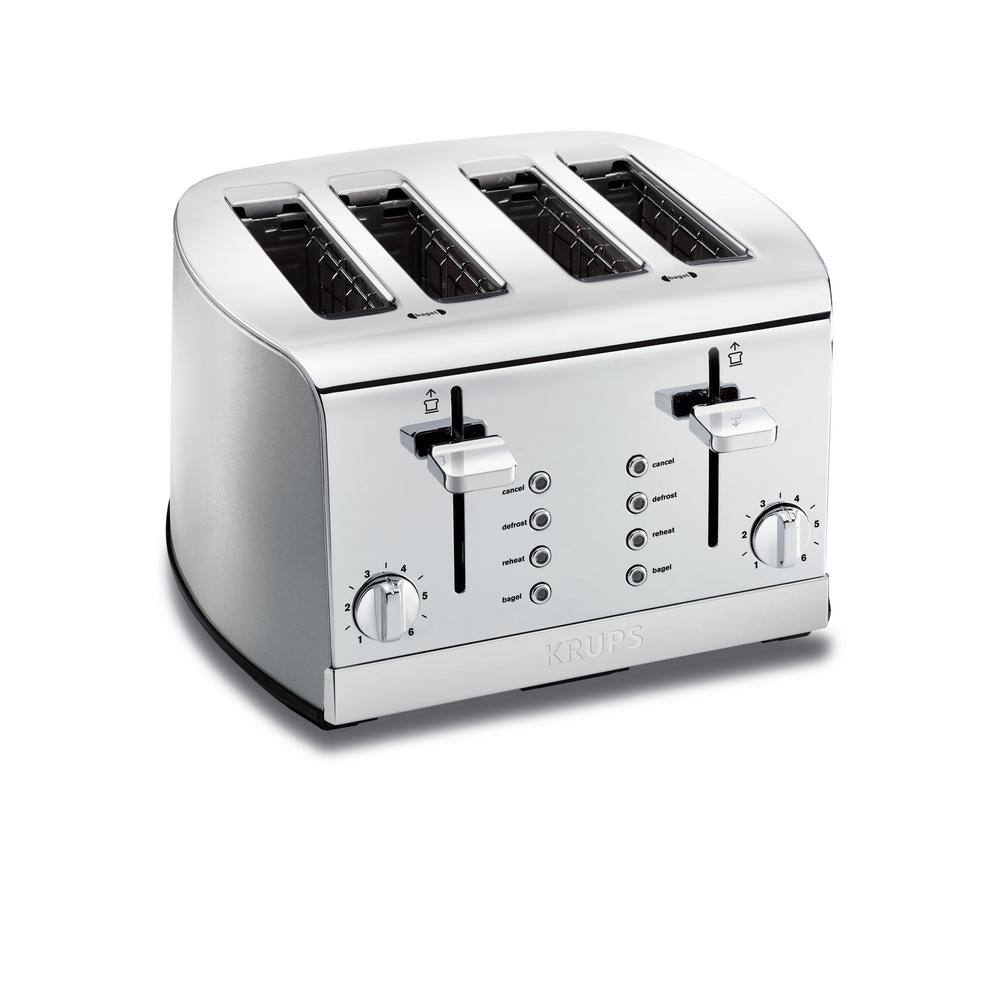 Krups Stainless Steel 4 Slice Toaster