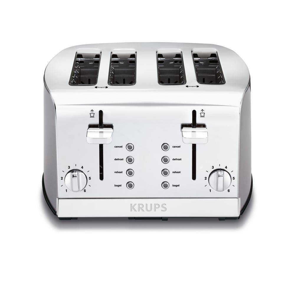 Krups Stainless Steel 4 Slice Toaster