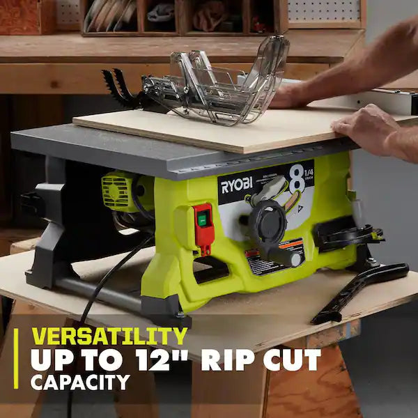 RYOBI  13 Amp 8-1/4 in. Compact Portable Corded Jobsite Table Saw (No Stand)