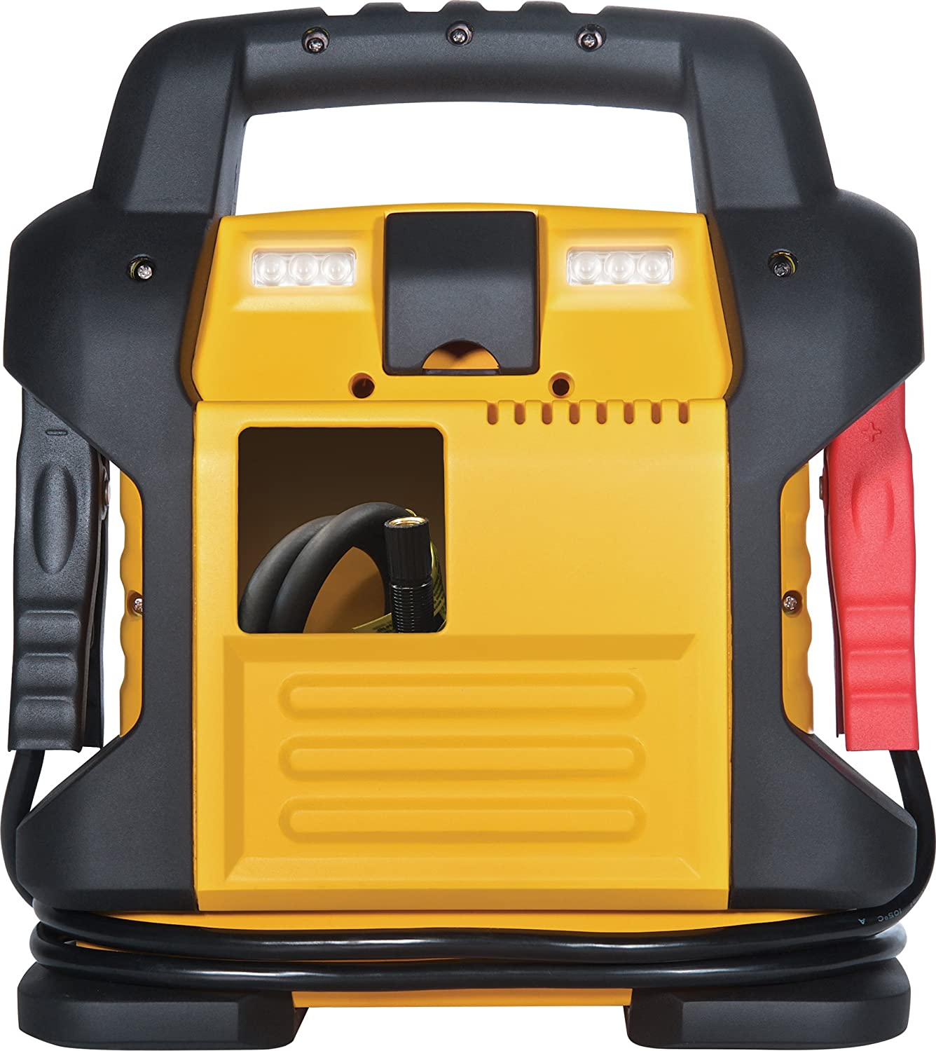 DEWALT  1400 Peak Amp Portable Car Jump Starter with Digital Compressor