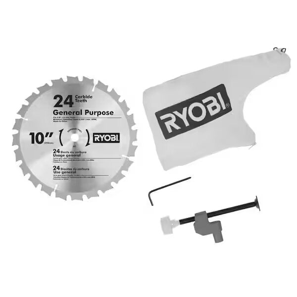 RYOBI  14 Amp Corded 10 in. Compound Miter Saw with LED Cutline Indicator