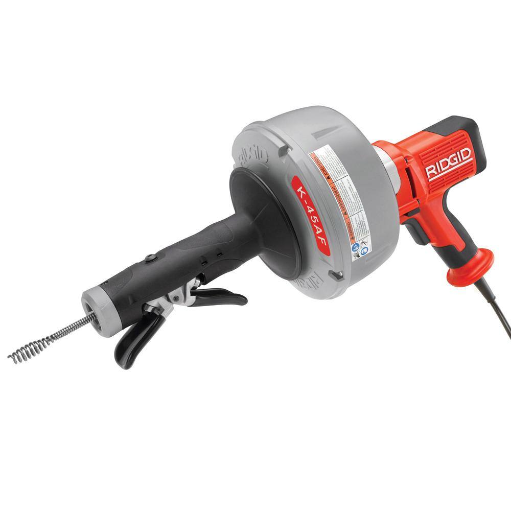 RIDGID 5/16 in. x 25 ft. C-1 IC Inner Core Drain Cleaning Snake Auger Machine Replacement Cable w/ Bulb Auger for K-45 Models