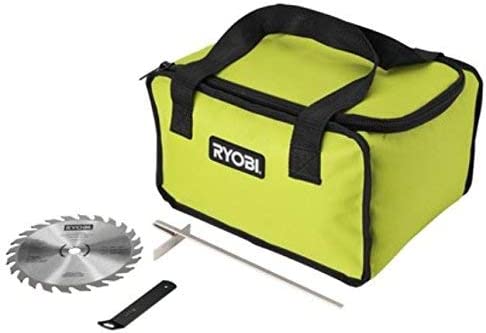 RYOBI  15 Amp Corded 7-1/4 in. Circular Saw with EXACTLINE Laser Alignment System, 24T Carbide Tipped Blade, Edge Guide and Bag