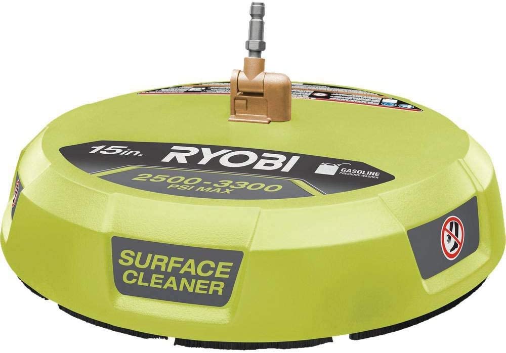 RYOBI 15 in. 3300 PSI Surface Cleaner for Gas Pressure Washer