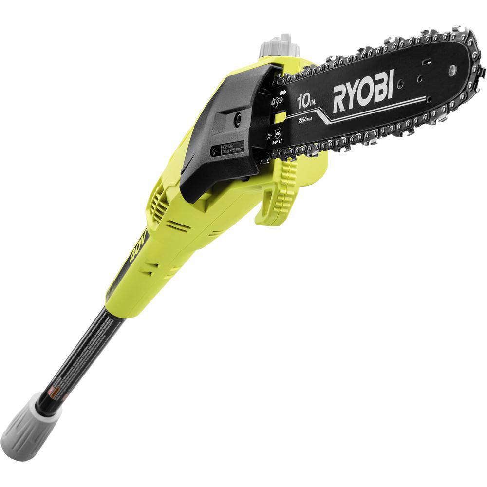 RYOBI 40V 10 in. Cordless Battery Pole Saw with 2.0 Ah Battery and Charger