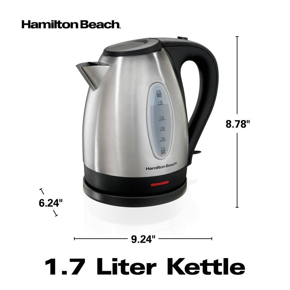 Hamilton Beach 7-Cup Stainless Steel Electric Kettle