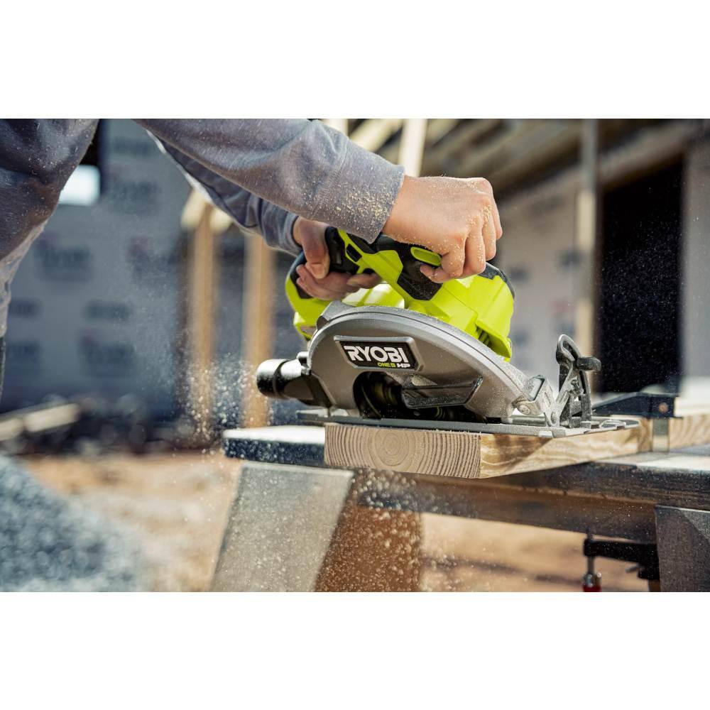 RYOBI ONE+ HP 18V Brushless Cordless 7-1/4 in. Circular Saw (Tool Only)