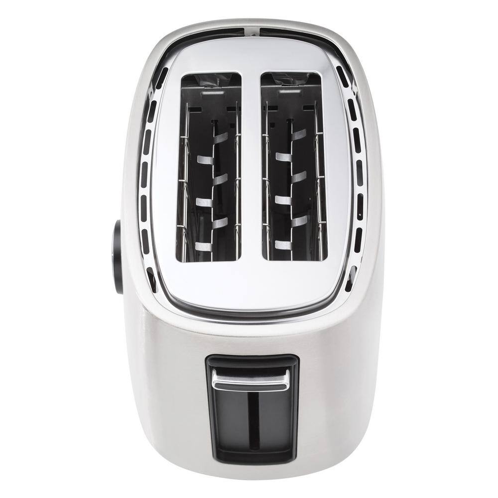 Starfrit 800 W 2-Slice Silver Wide Slot Toaster