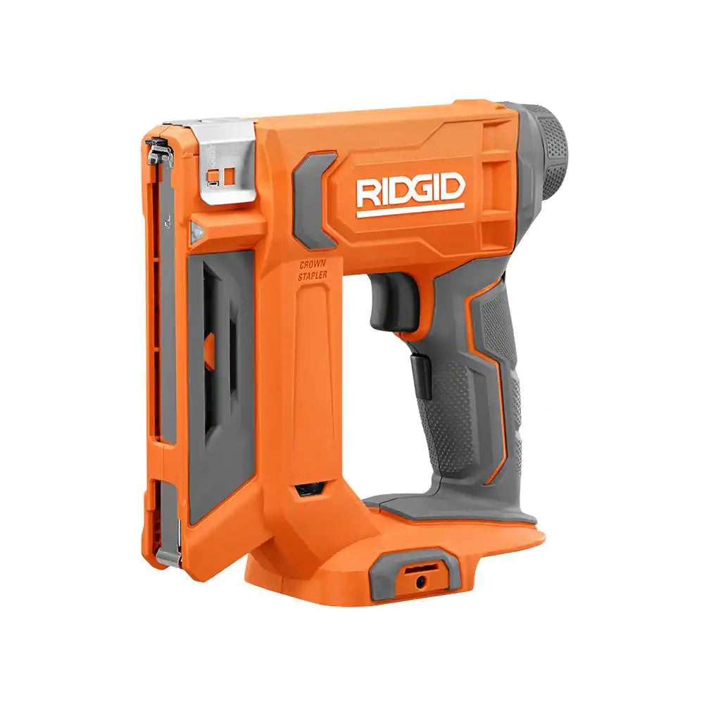 RIDGID  18V Cordless 3/8 in. Crown Stapler (Tool Only)