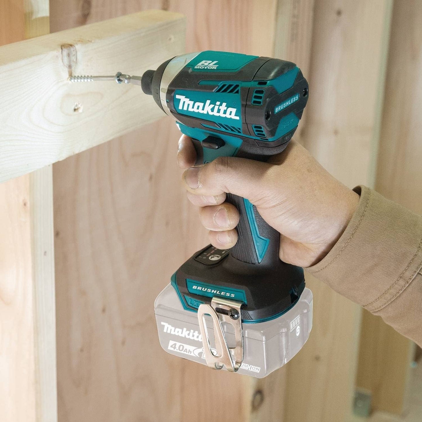 Makita  18V LXT Lithium-Ion Brushless 1/4 in. Cordless Quick-Shift Mode 3-Speed Impact Driver (Tool Only)