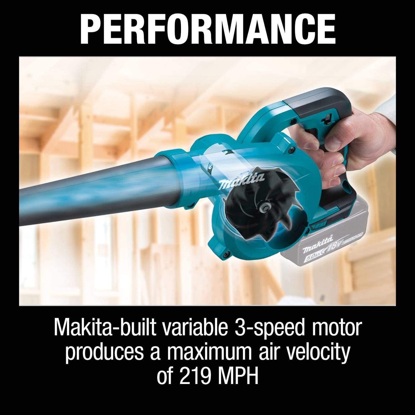 Makita  18V LXT Lithium-Ion Cordless Blower (Tool-Only)