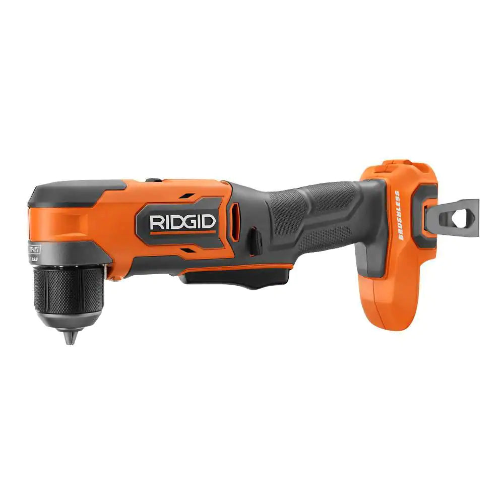 RIDGID  18V SubCompact Brushless Cordless 3/8 in. Right Angle Drill (Tool Only)