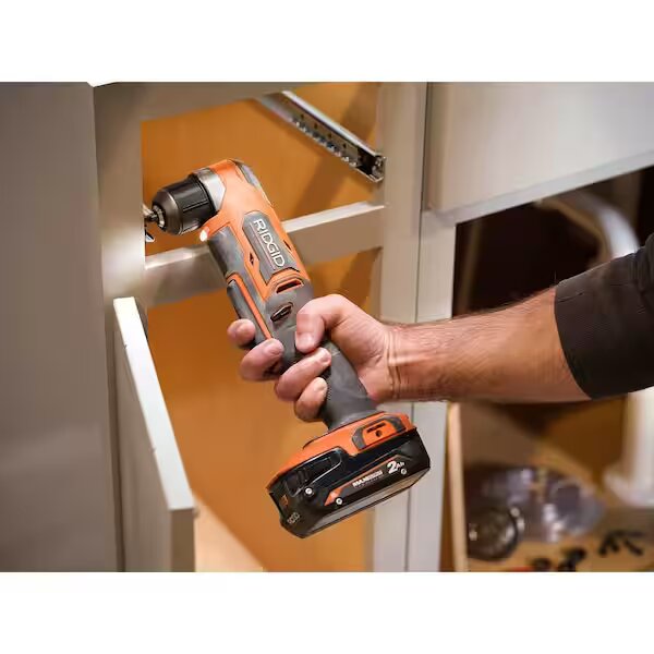 RIDGID  18V SubCompact Brushless Cordless 3/8 in. Right Angle Drill (Tool Only)