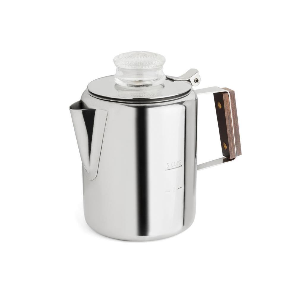 TOPS 2-3 Cup Stainless Steel Percolator