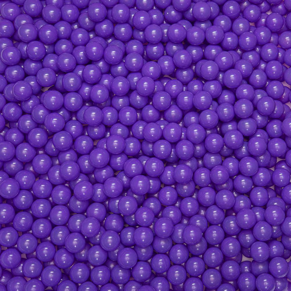 Upper Bounce Machrus Upper Bounce Crush Proof Plastic Trampoline Pit Balls in Purple (100Pack)