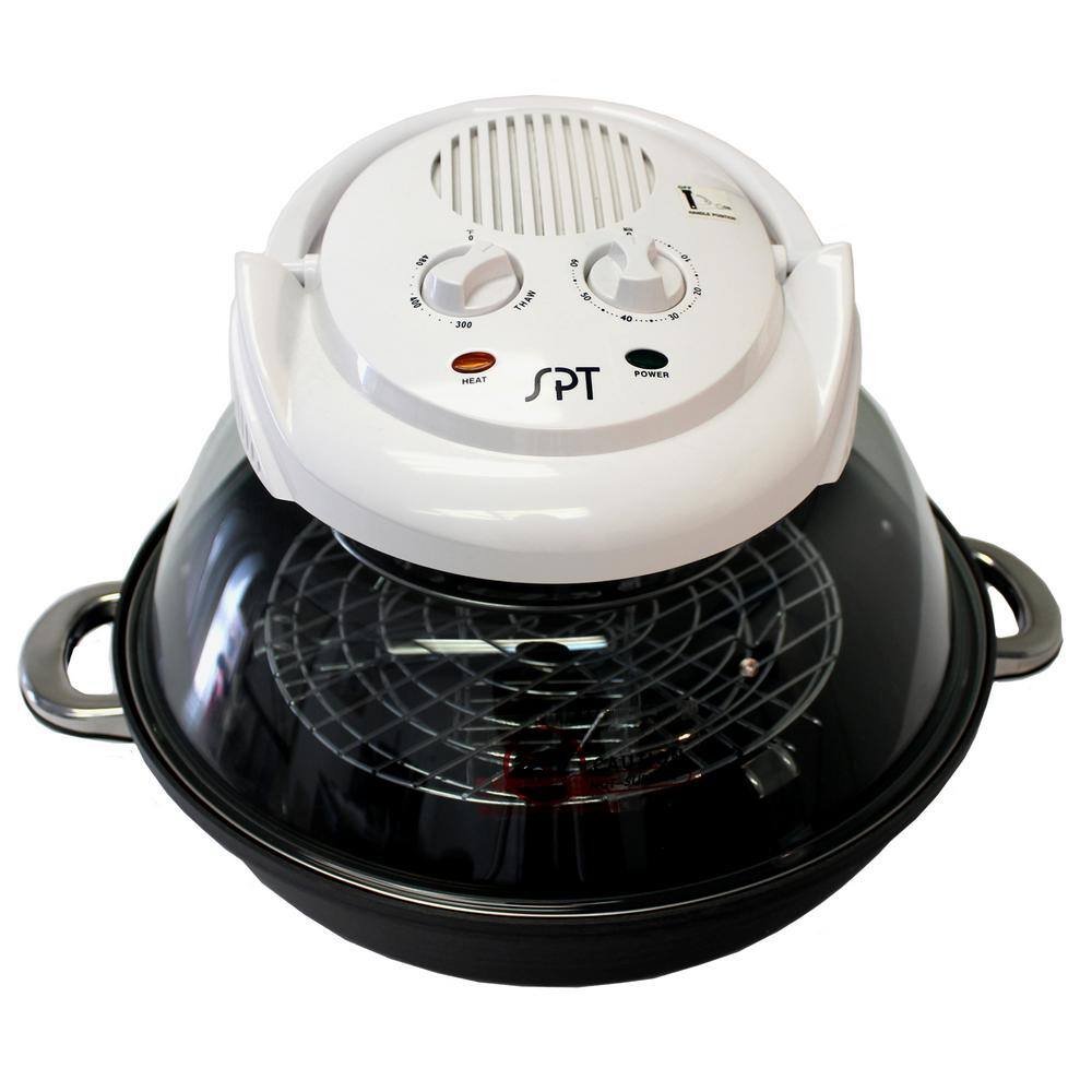 SPT 1200 W Wok and Convection Countertop Oven with Built-In Timer