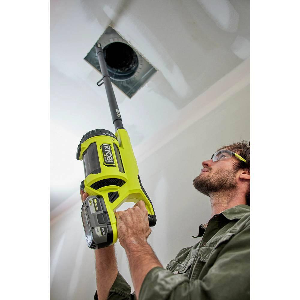 RYOBI ONE+ HP 18V Brushless Cordless Jobsite Hand Vacuum (Tool Only)