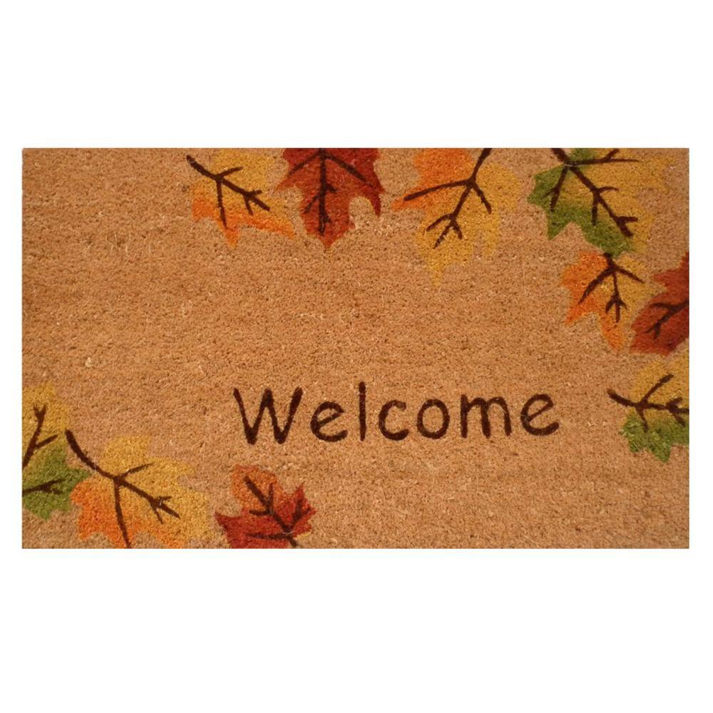 Calloway Mills Autumn Breeze 17 in. x 29 in. Coir Door Mat