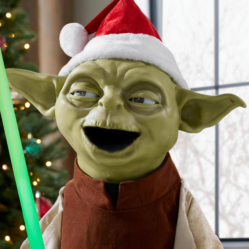 Star Wars 3.5 ft. Animated LED Seasonal Yoda