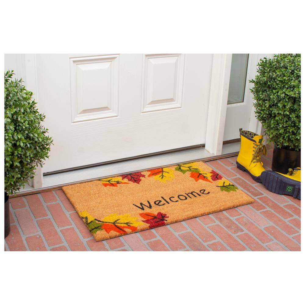 Calloway Mills Autumn Breeze 17 in. x 29 in. Coir Door Mat