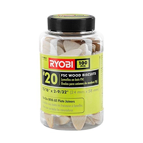 RYOBI  #20 FSC Wood Biscuits (100-Piece)