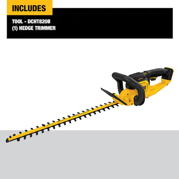 DEWALT  20V MAX Cordless Battery Powered Hedge Trimmer (Tool Only)