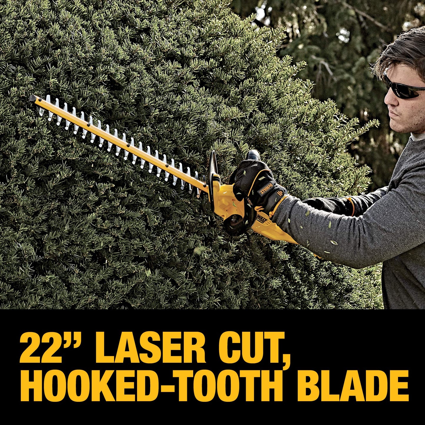 DEWALT  20V MAX Cordless Battery Powered Hedge Trimmer (Tool Only)