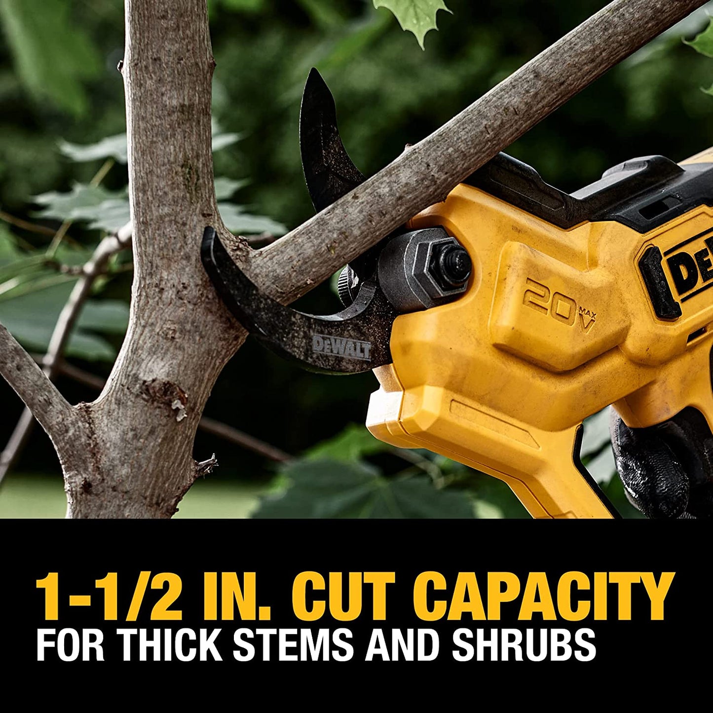 DEWALT  20V MAX Cordless Battery Powered Pruner (Tool Only)