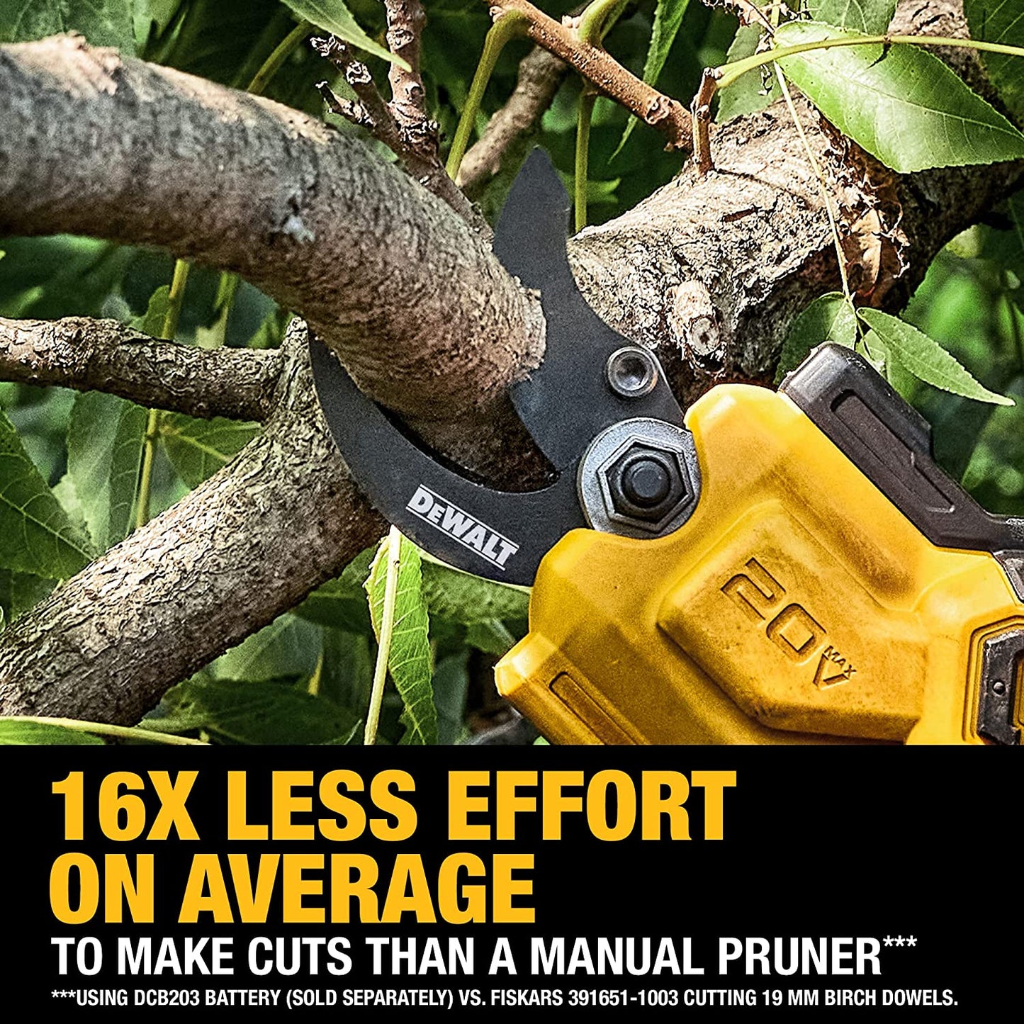 DEWALT  20V MAX Cordless Battery Powered Pruner (Tool Only)