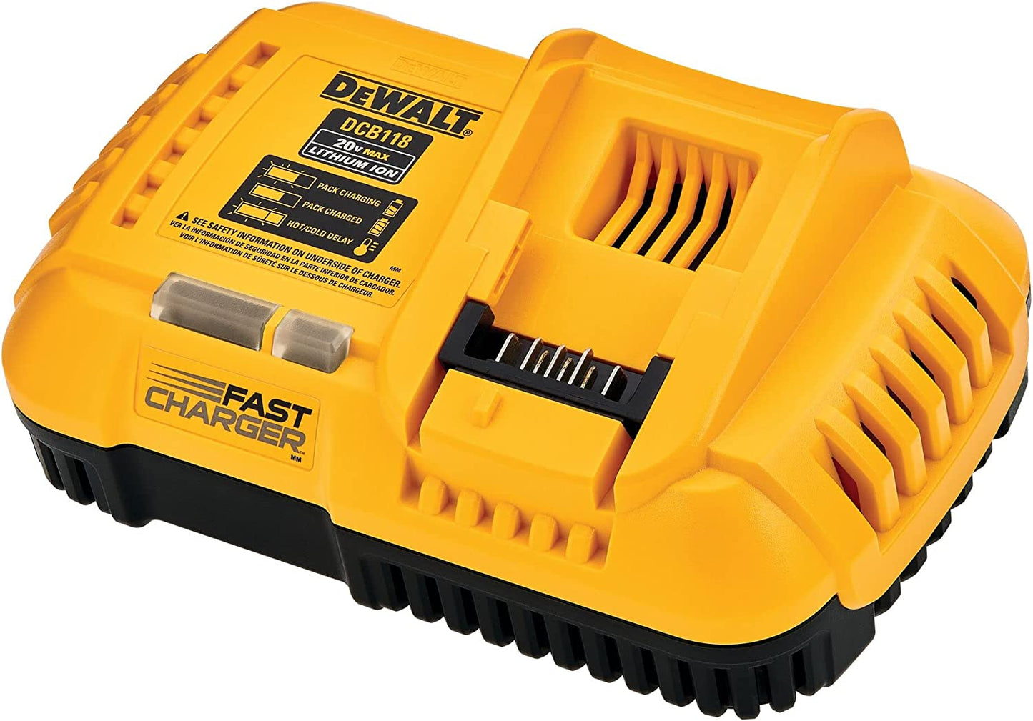 DEWALT  20V MAX Lithium-Ion Fan Cooled Fast Battery Charger