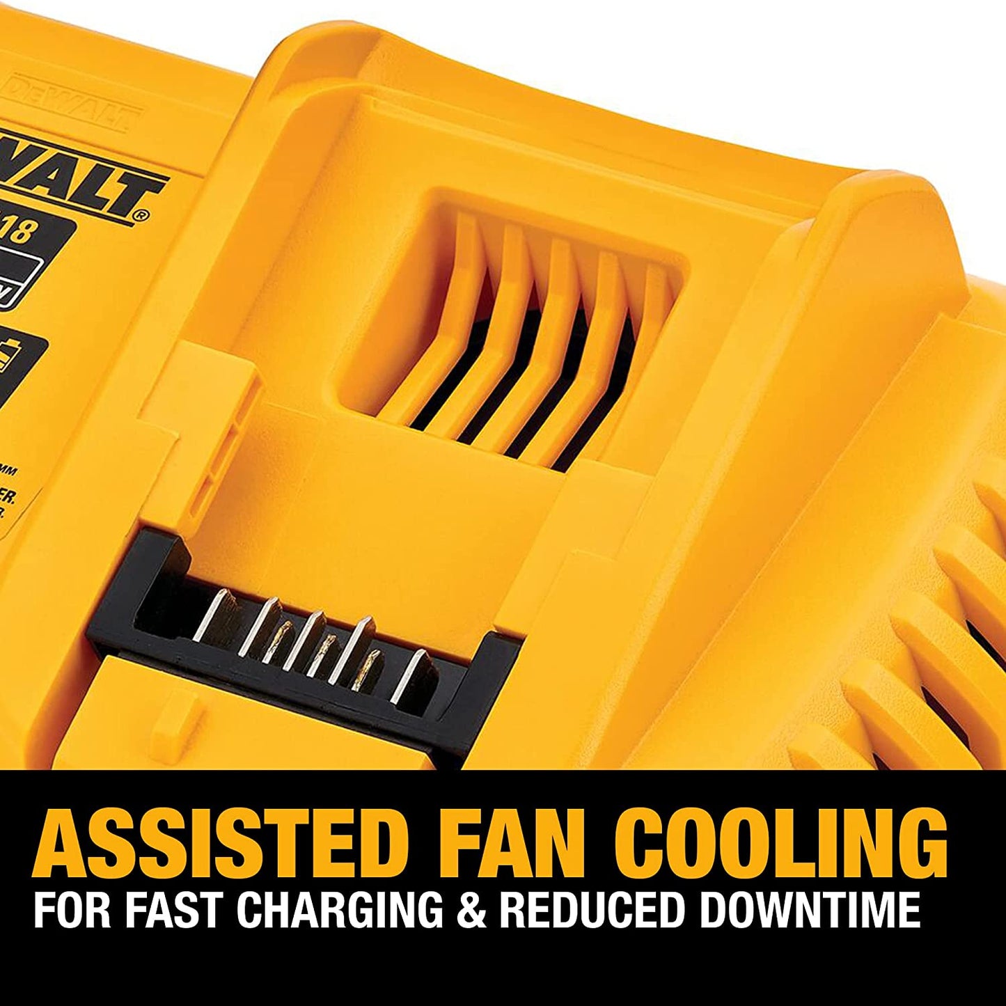 DEWALT  20V MAX Lithium-Ion Fan Cooled Fast Battery Charger