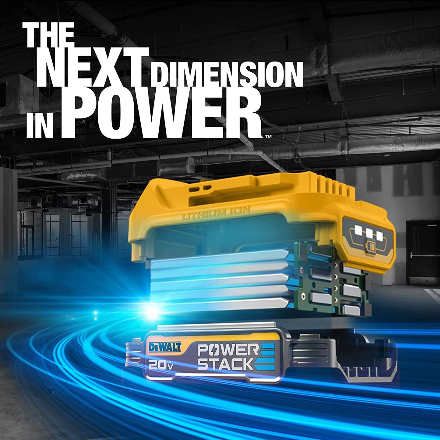 DEWALT  20V MAX POWERSTACK Compact Battery Starter Kit