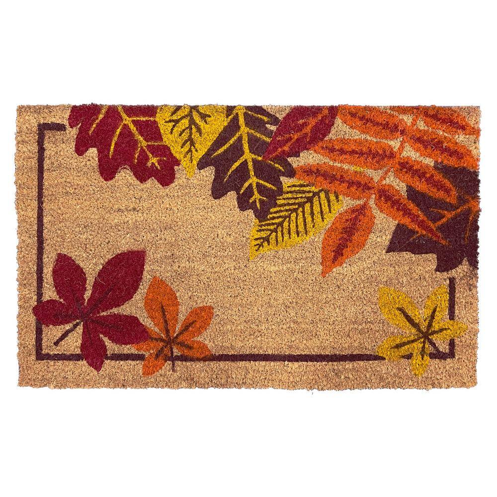 FC 18" x 30" Coir Mat Autumn Leaves