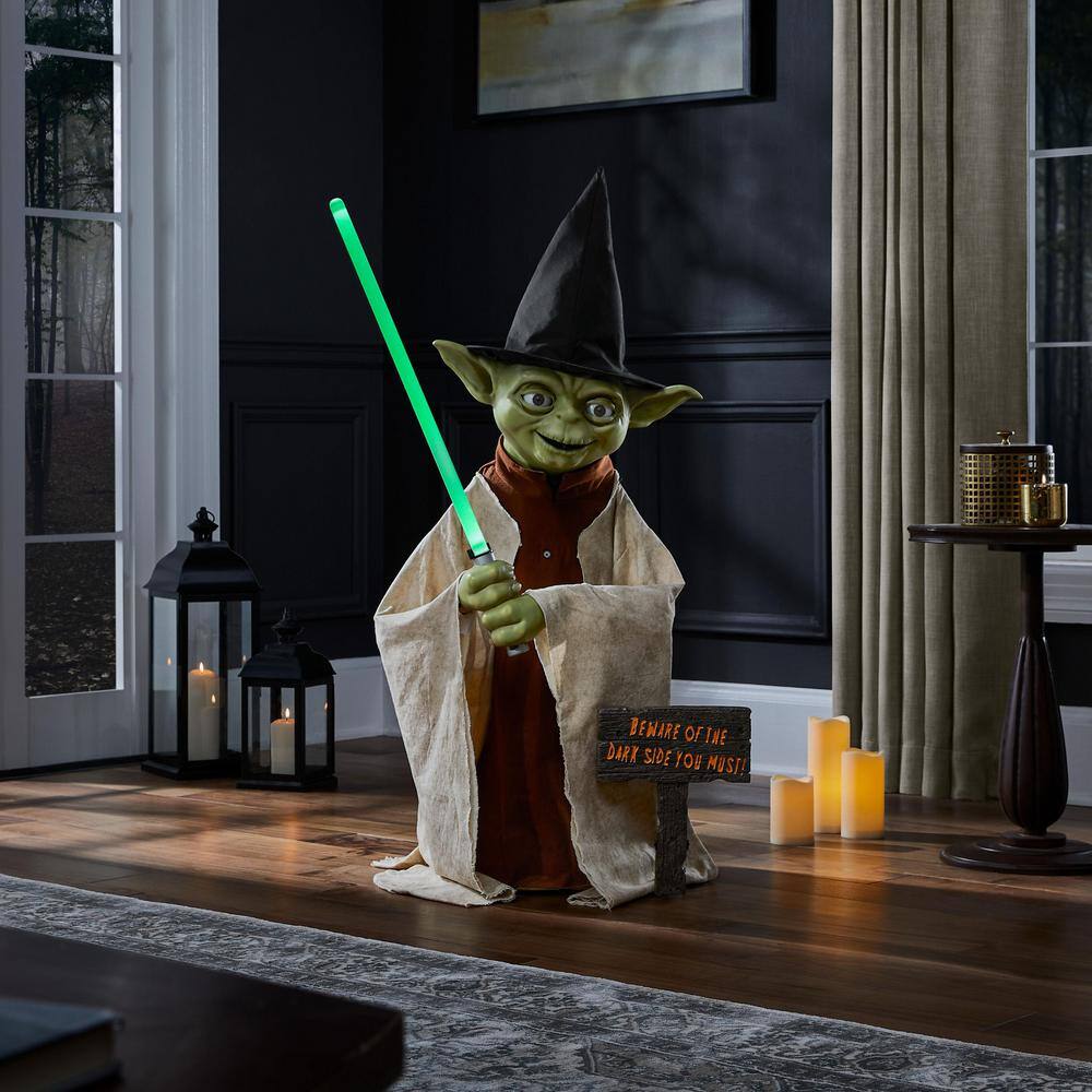 Star Wars 3.5 ft. Animated LED Seasonal Yoda