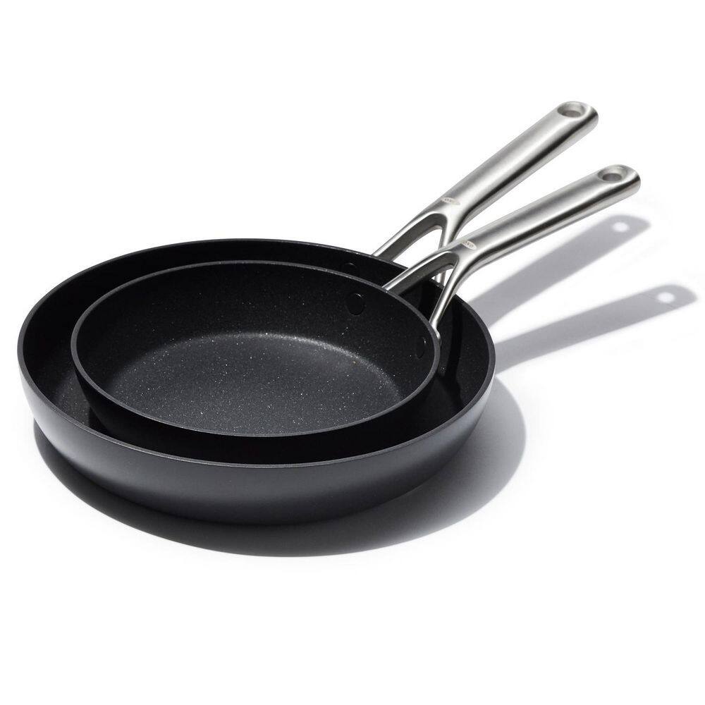 OXO Ceramic Professional Non-Stick 2-Piece Frypan Set, 8 in. and 10 in.