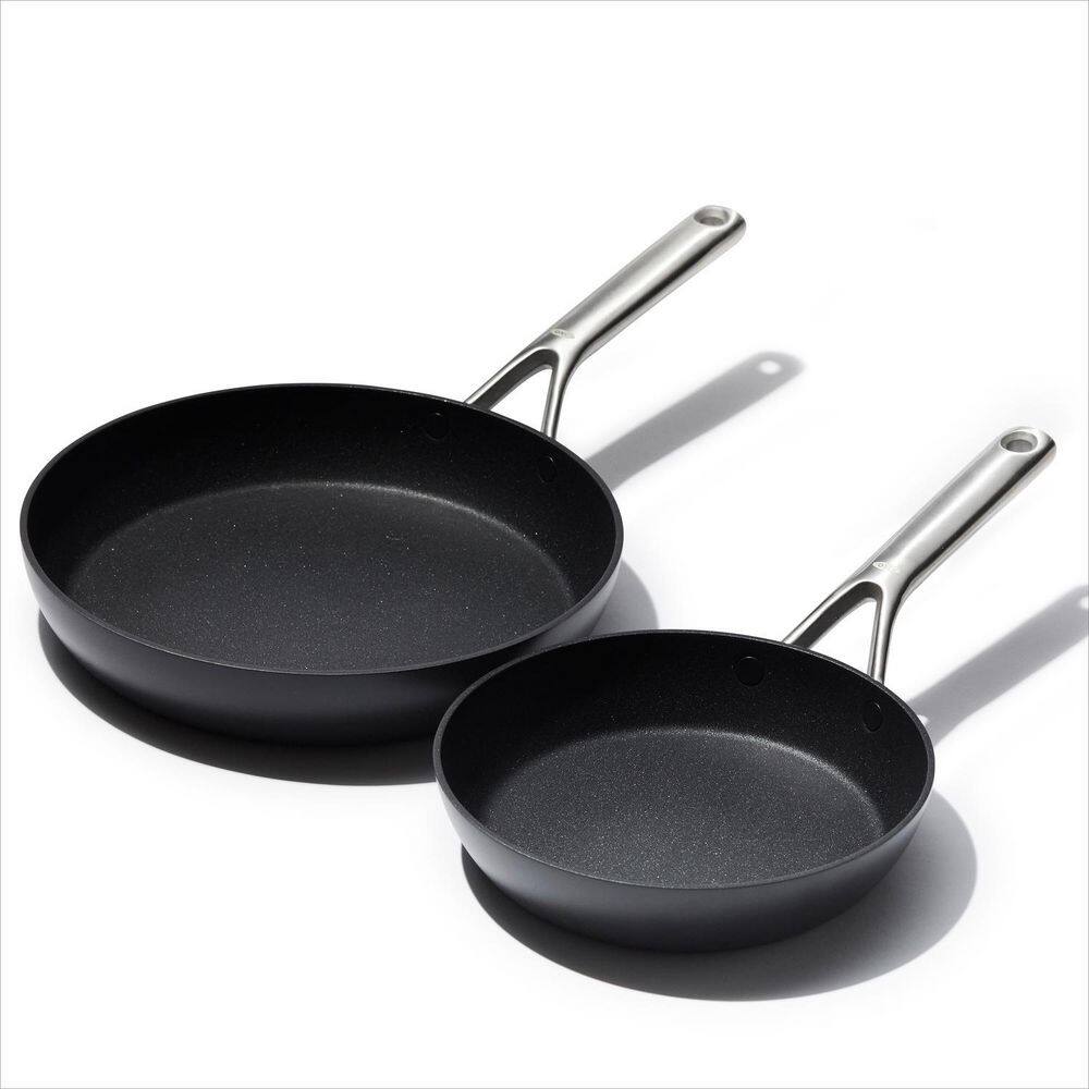 OXO Ceramic Professional Non-Stick 2-Piece Frypan Set, 8 in. and 10 in.