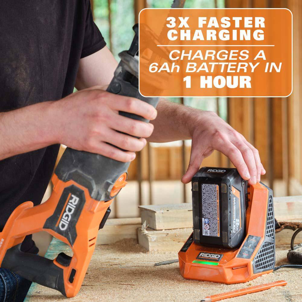 RIDGID 18V Rapid Charger