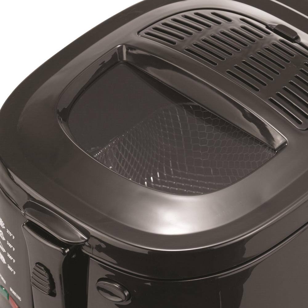 Brentwood Appliances 2.6 qt. Black Electric Deep Fryer